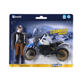 Bruder Motor Ducati Desert avec conducteur