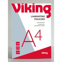 Pochettes de plastification od a4 216x303mm 2 x 125 (250) microns coins arrondis mats