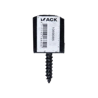 Mack 1069085 - Support d'écran tressé en L noir | 30 pièces