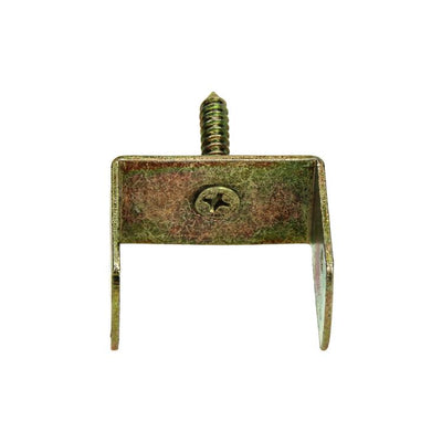Mack 1069065 - Support d'écran tressé en U jaune galvanisé 47 mm | 10 pièces