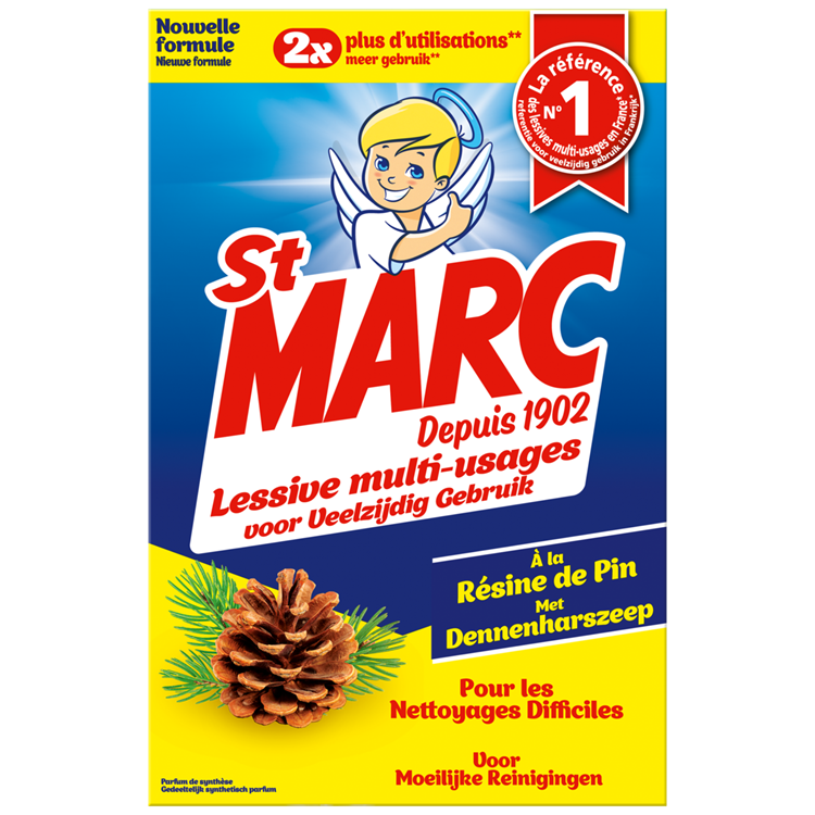 St Marc 1071111 - nettoyant peinture 1,4kg | 7 pièces
