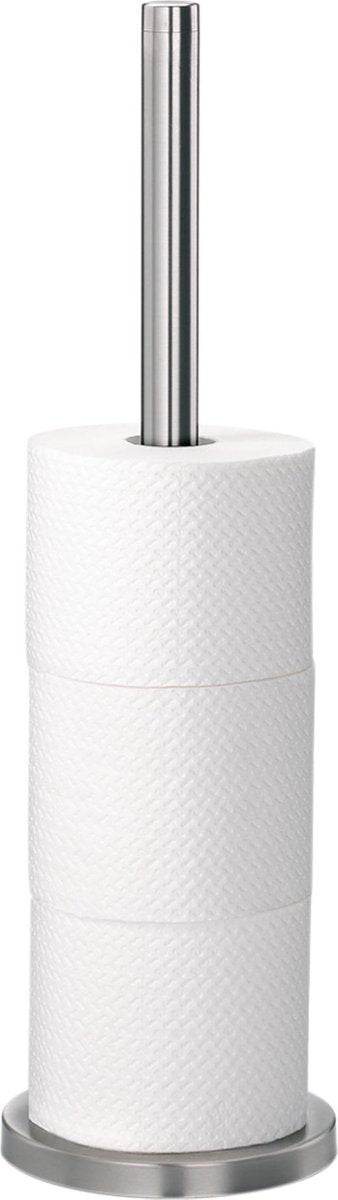 Tiger - porte-rouleau de rechange - autoportant - acier inoxydable poli