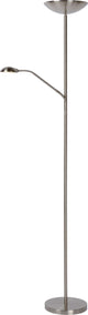 Lucide zenith - lampe de lecture - LED dimmable - 3000k - chrome mat
