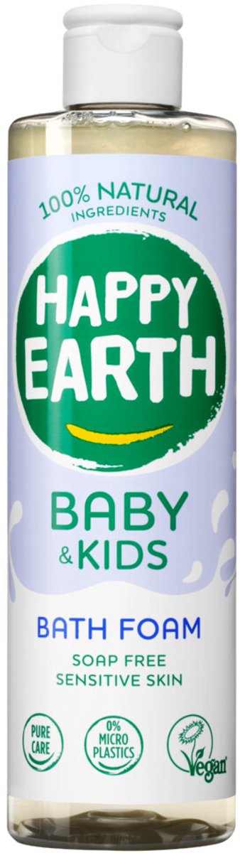 Bain moussant Happy Earth pour bébé et enfant 300 ml