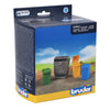 Ensemble de poubelles Bruder