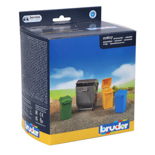 Ensemble de poubelles Bruder