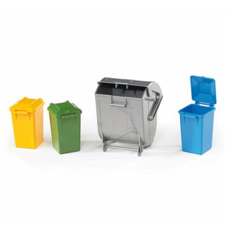 Ensemble de poubelles Bruder