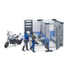 Station de police de Bruder Bworld avec moteur de police