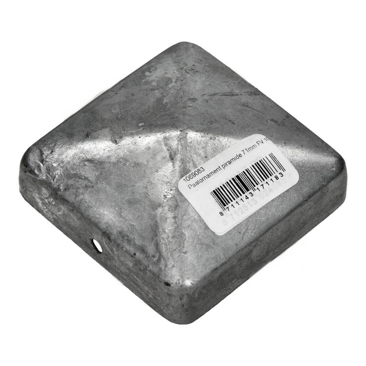 Mack 1069083 - piram d'ornement de poteau. protection incendie 71mm | 10 pièces