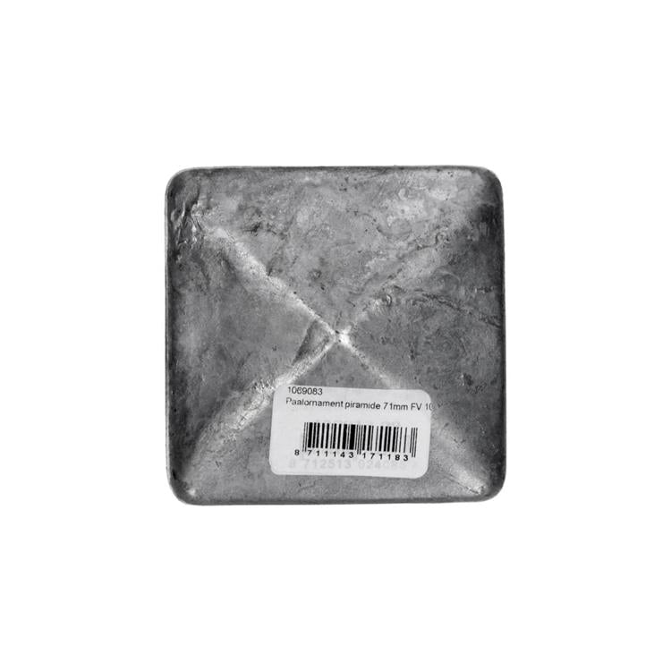Mack 1069083 - piram d'ornement de poteau. protection incendie 71mm | 10 pièces