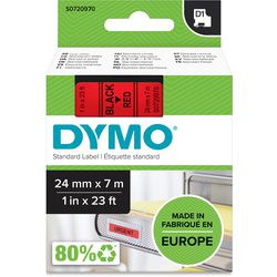 Cassette de ruban d'étiquetage dymo 5.41e+17 rouge