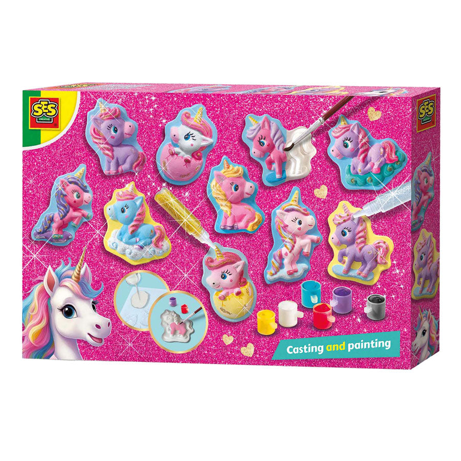 Ses Gieten et la peinture - Unicorn