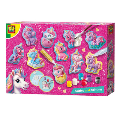 Ses Gieten et la peinture - Unicorn