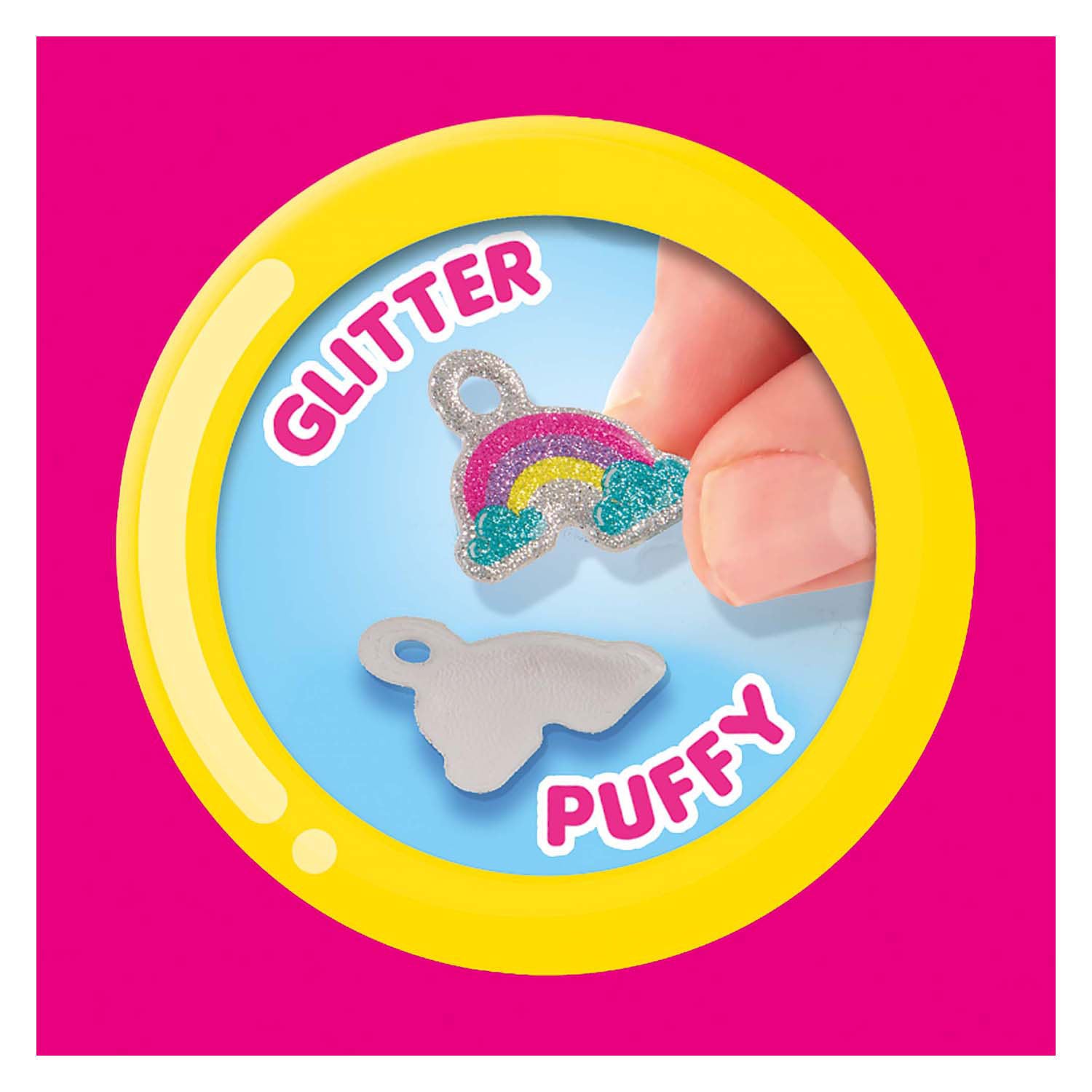 Bracelets d'autocollants SES Puffy Glitter