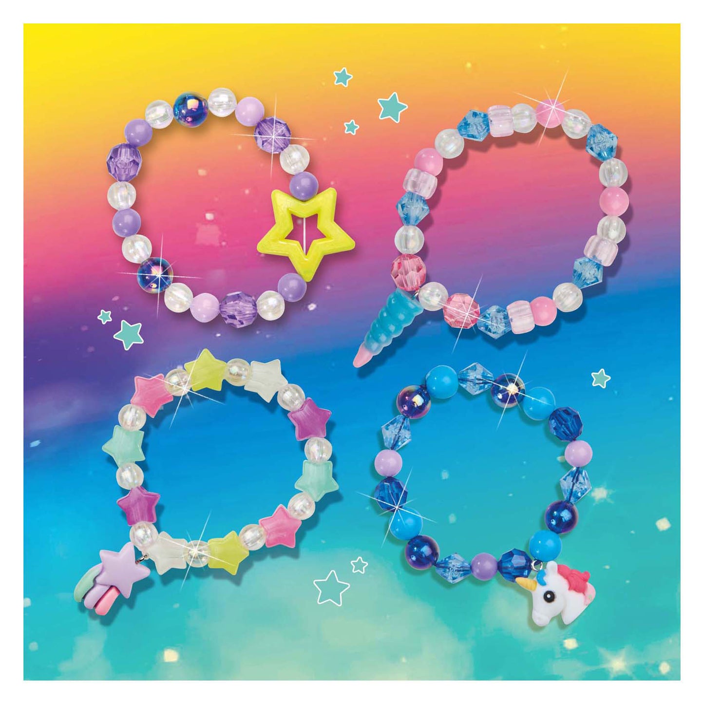 Ensemble de perles de bijoux SES Galaxy