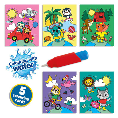 Ses Colors with Water Coloring Book - Voyager