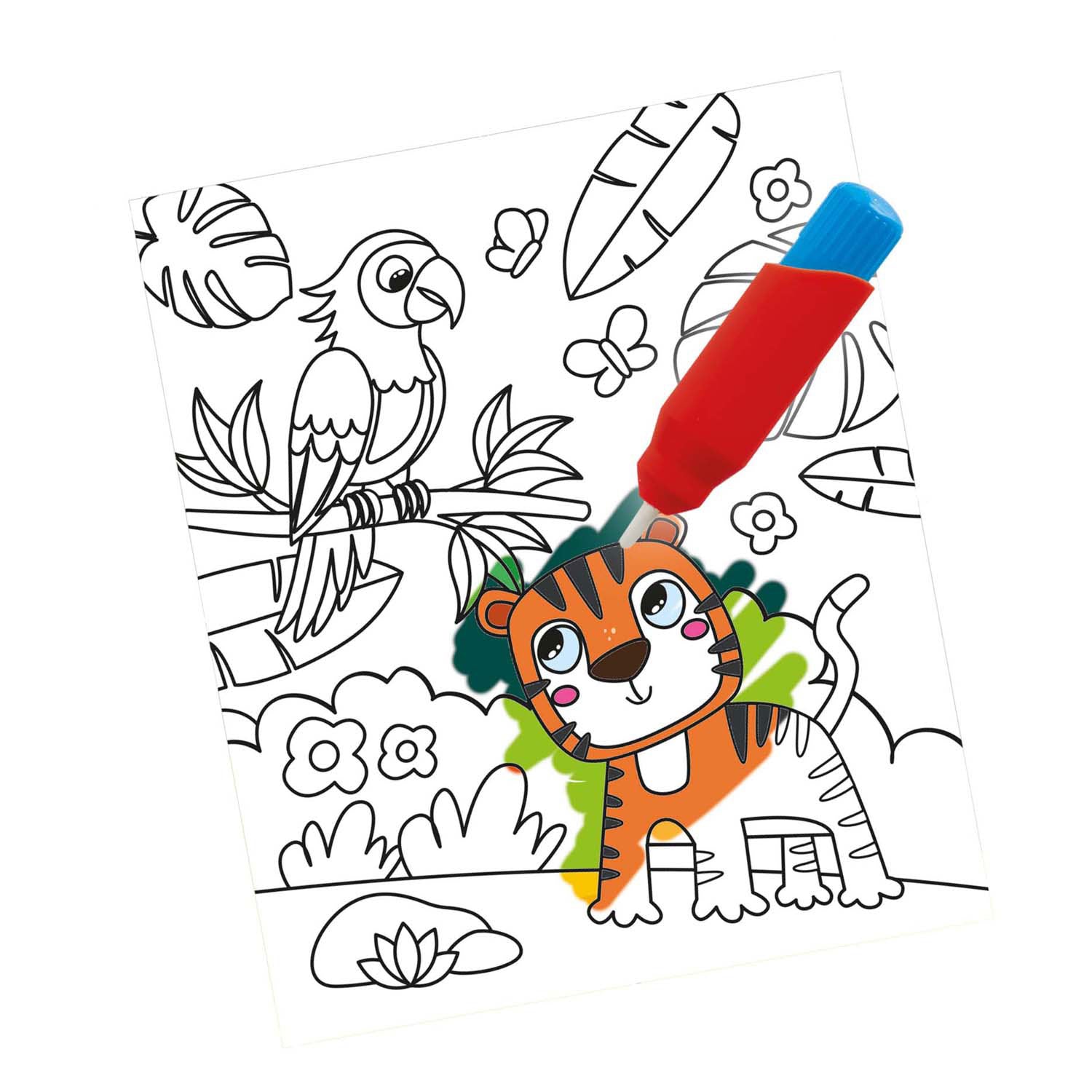 Ses Colors with Water Coloring Book - Voyager