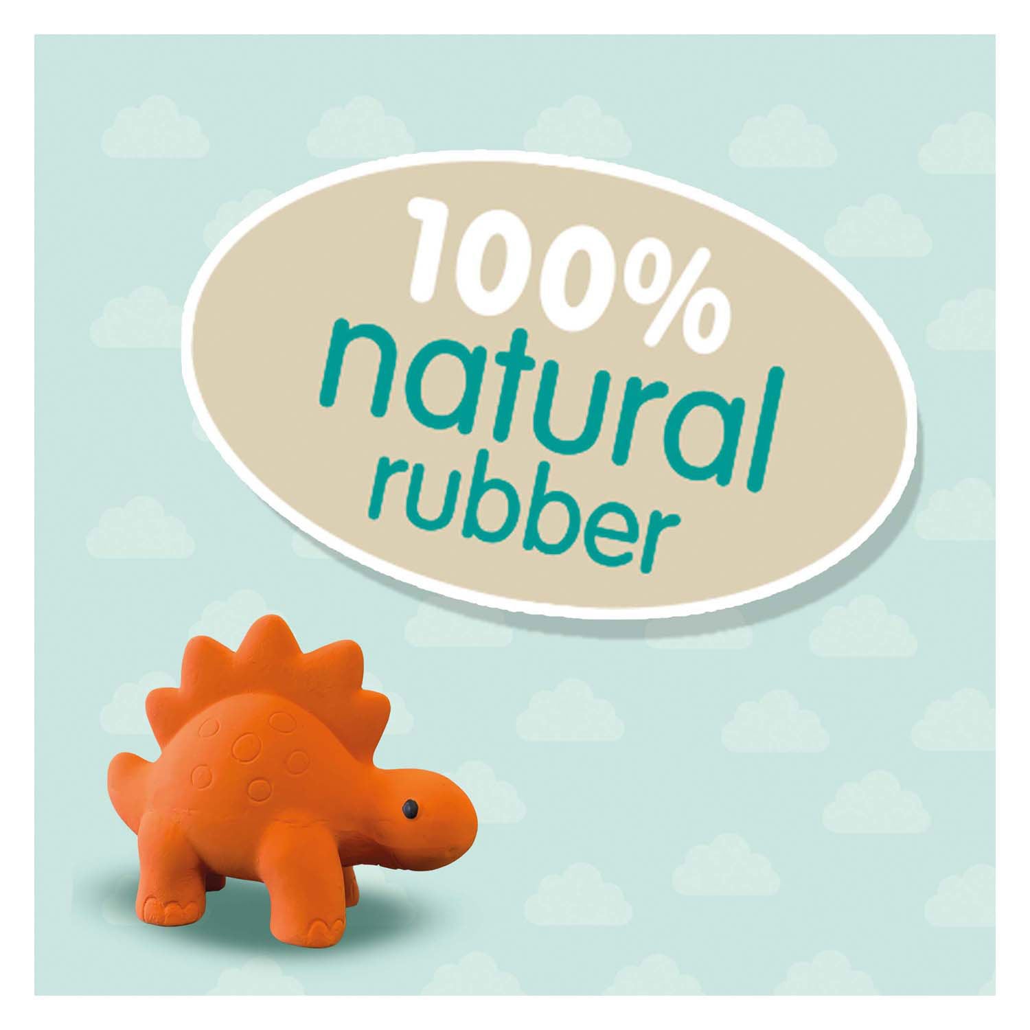 Ses Bad Stegosaurus - 100% caoutchouc naturel