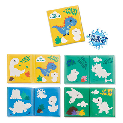 SES BADBOOK - Couleurs avec des dinosaures d'eau