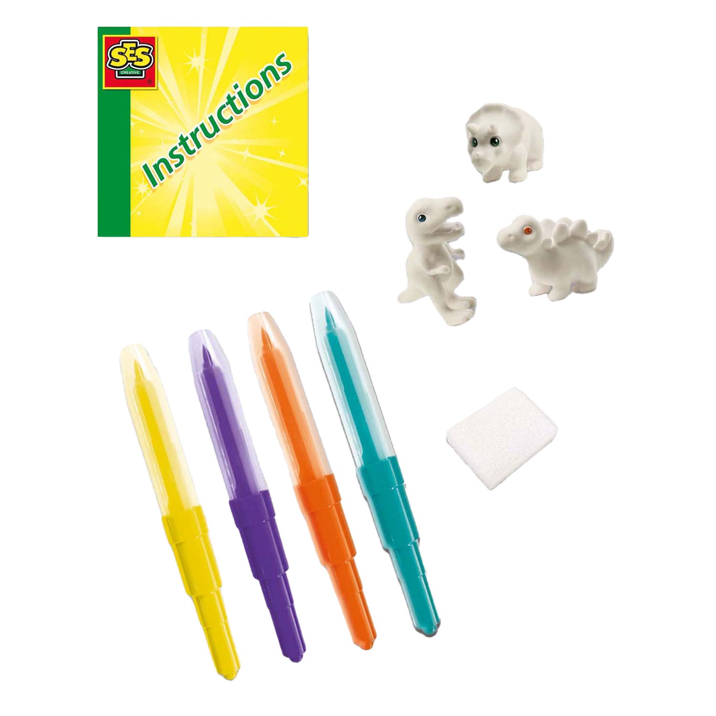 Ses Blow Airbrush Styds - Dinosaures, 3e.