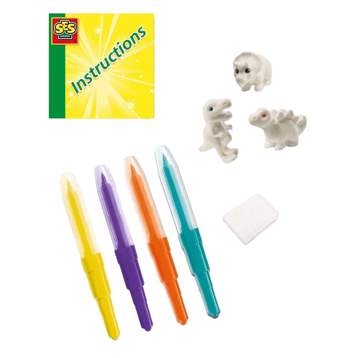 Ses Blow Airbrush Styds - Dinosaures, 3e.