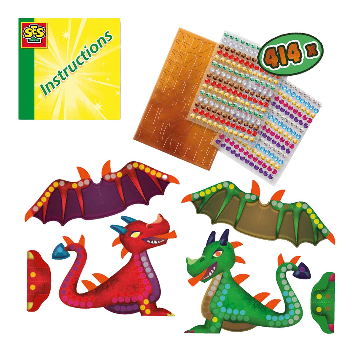 SES Dragons métalliques