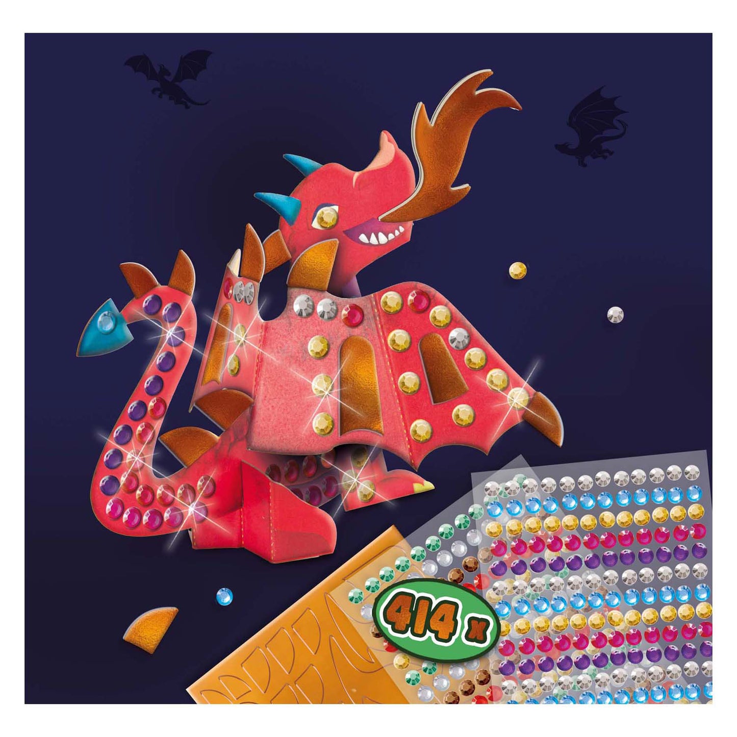 SES Dragons métalliques