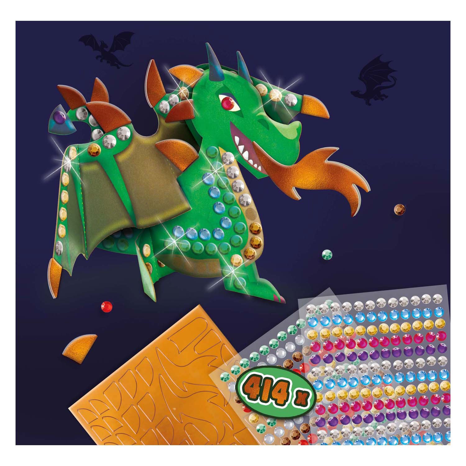 SES Dragons métalliques
