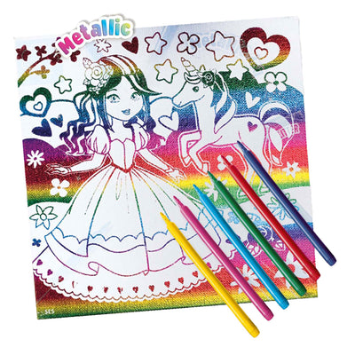 Toile de couleur métallique SES