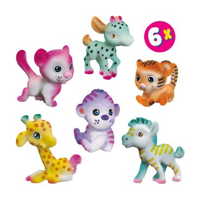 Ses Blow Airbrush stylos - Safari Animals, 6e.