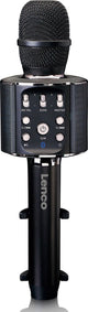 LENCO LENCO BMC-090BK Bluetooth Karumoke Microphone avec haut-parleur et éclairage noir