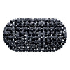 Wicotex tapis de bain pierres antidérapantes 68x35cm noir