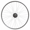 Roue arrière Shimano 28 pouces moyeu Nexus 7 (noir) - jante zac2000 (argent noir) avec rayons en acier inoxydable - pour frein à disque