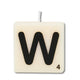 Bougie lettre Paperdreams w, 4 pcs.