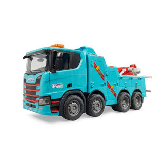 Truck Scania Super 560r Salvage et dépanneuse avec lumière et son