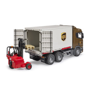 Bruder Scania Super 560R UPS Logistics Truck avec vous
