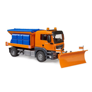 Bruder Man TGS Service d'hiver avec curseur de neige