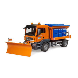 Bruder Man TGS Service d'hiver avec curseur de neige
