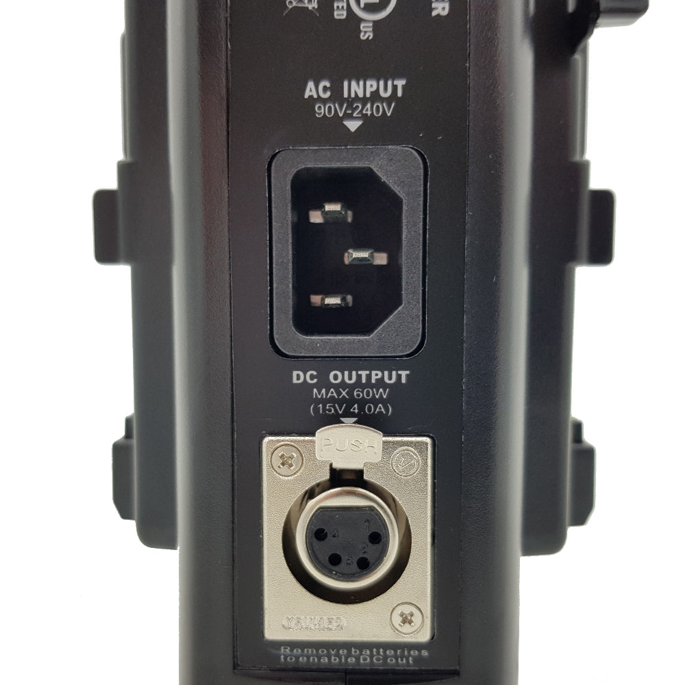 Chargeur de batterie à double batterie ROLUX RL-2KS pour la batterie en V-Mount