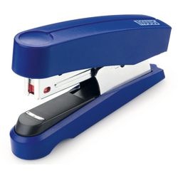 Agrafeuse novus b10fc professionnelle bleue 20 feuilles 100 agrafes