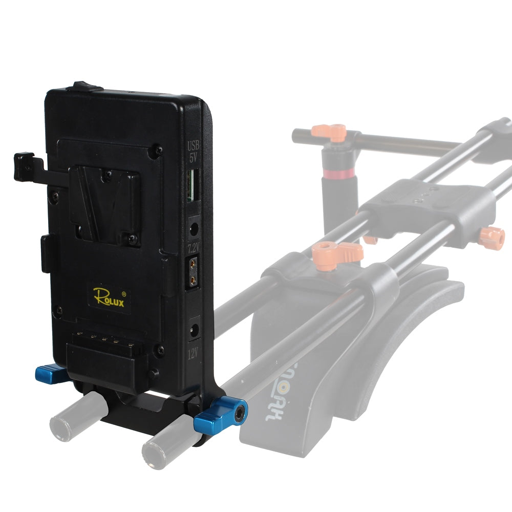 Plaque de batterie Rolux V-Mount RL-VFU1