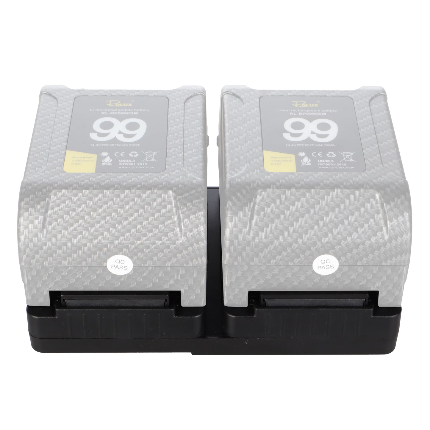 ROLUX DUO MINI V-MOUNT BATTERY PLAQUE RL-AC16S