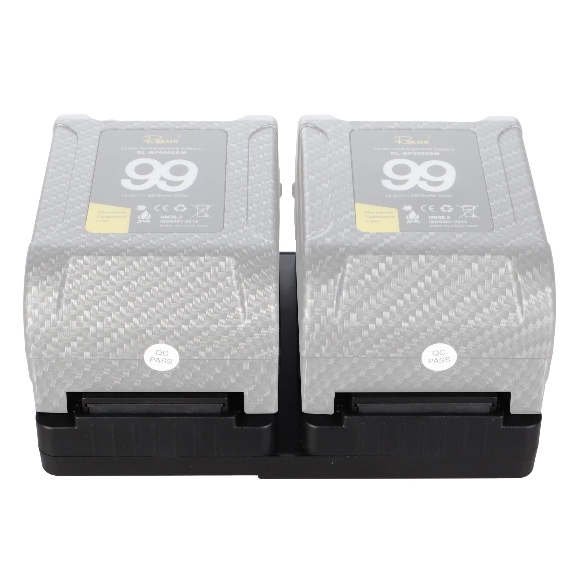 ROLUX DUO MINI V-MOUNT BATTERY PLAQUE RL-AC16S