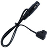 Fiche femelle Rolux XLR 4 broches avec D-Tap mâle RL-C3