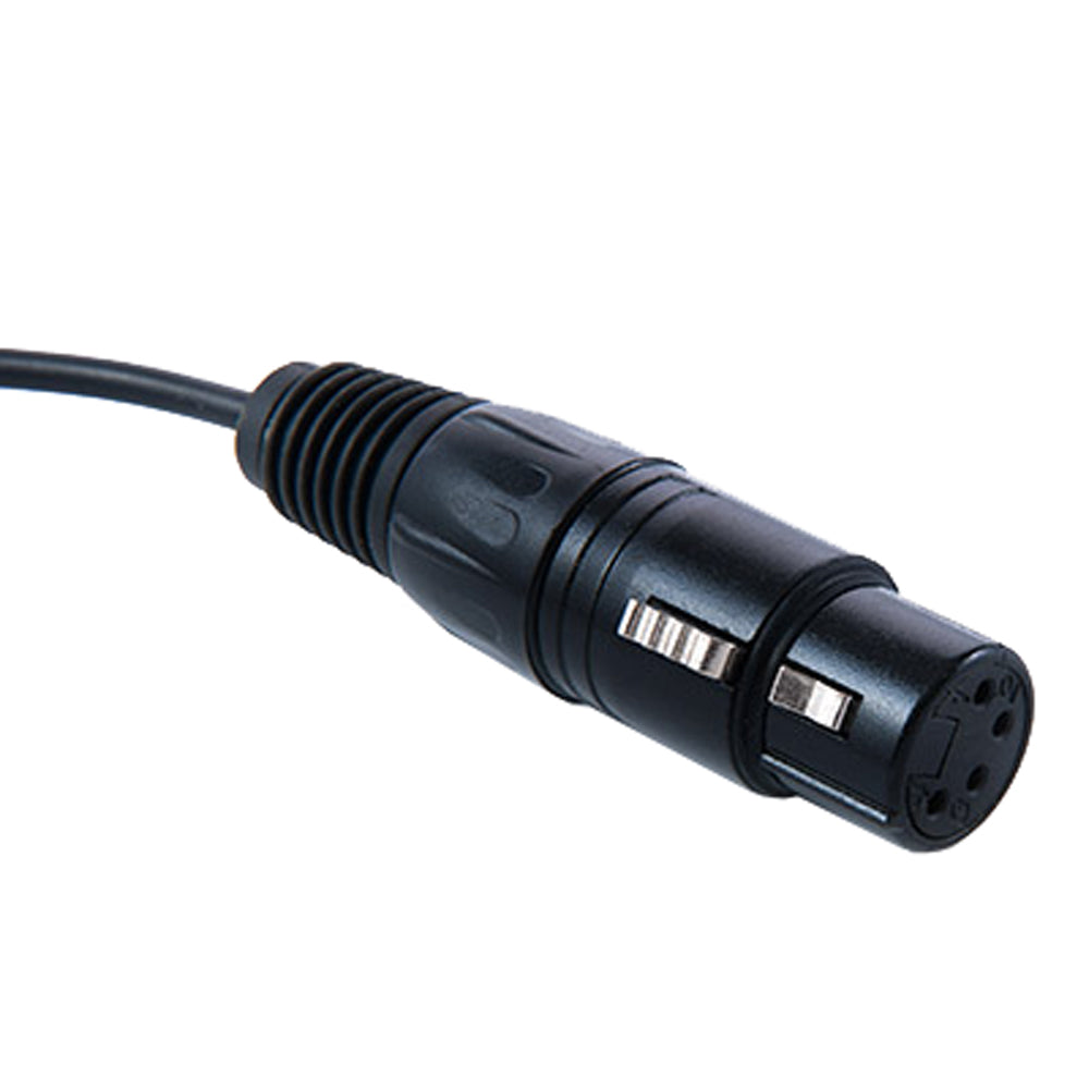 Fiche femelle Rolux XLR 4 broches avec D-Tap mâle RL-C3