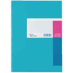 Cahier d'exercices en carton König Ebhardt A4 bleu clair carré 40 feuilles