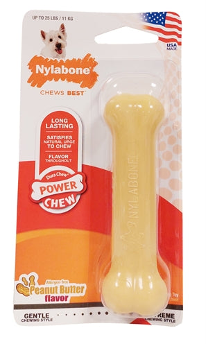 Nylabone Dura Mâcher du beurre d'arachide pour les bijters durs Hypoallernenene
