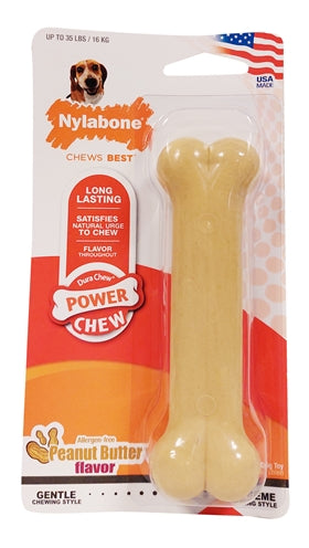 Nylabone Dura Mâcher du beurre d'arachide pour les bijters durs Hypoallernenene