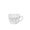 Bougeoir Idées 4 saisons café clair ø8xh5cm