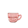 Bougeoir Idées 4 saisons café rose ø8xh5cm